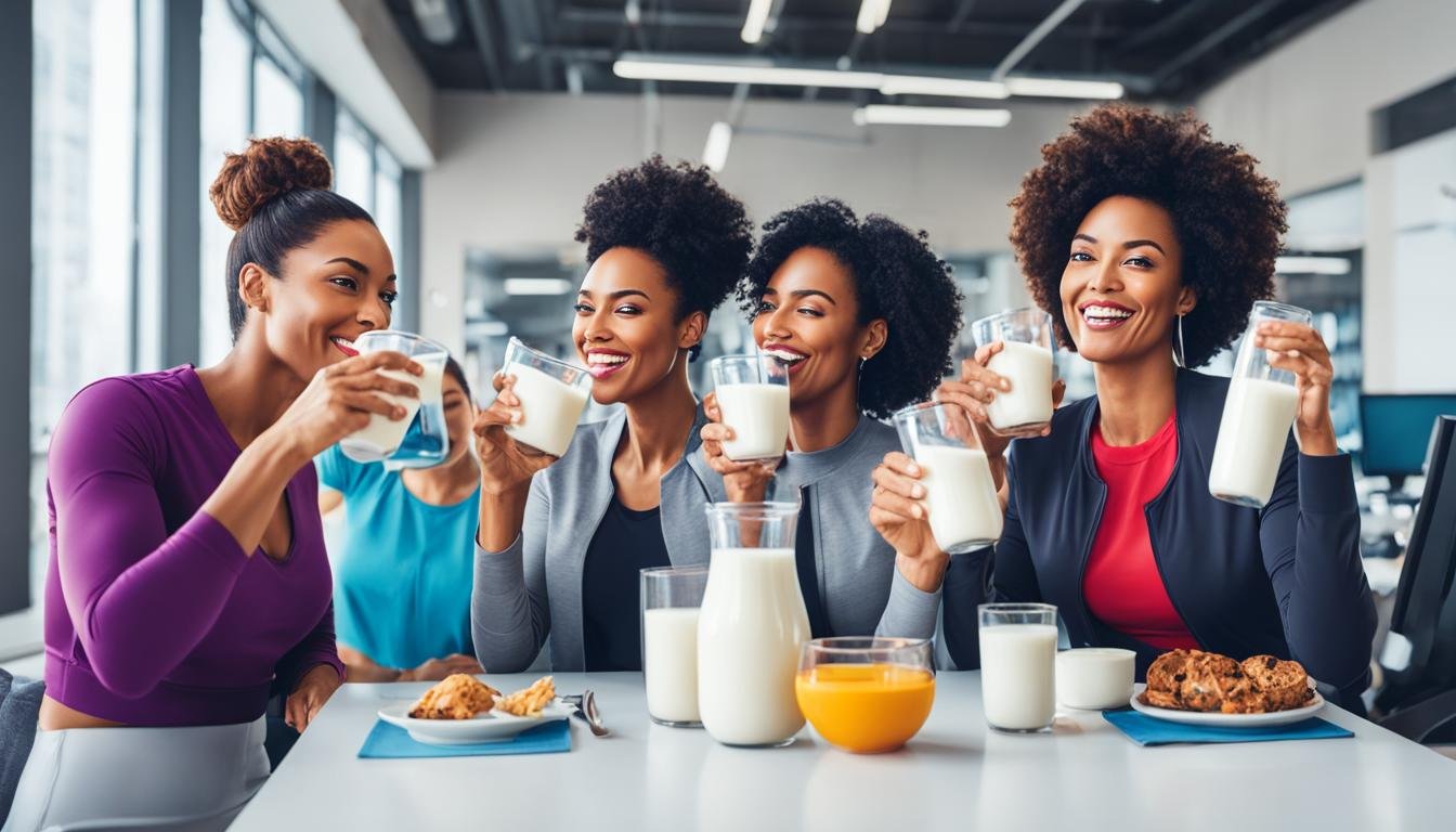 Women should drink a glass of milk every day